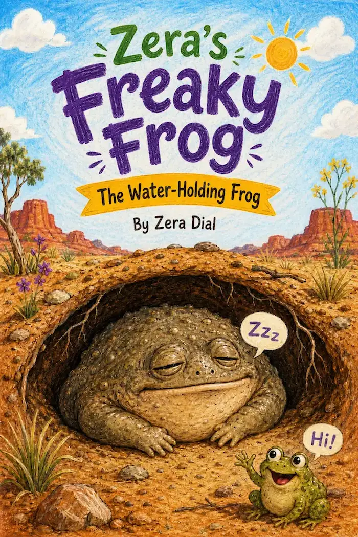 Zera's Freaky Frog book cover