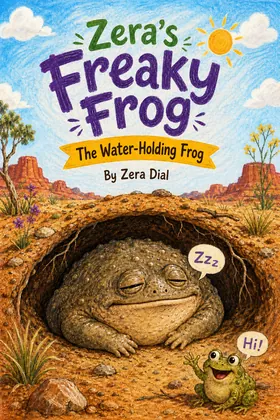 Zera's Freaky Frog book cover