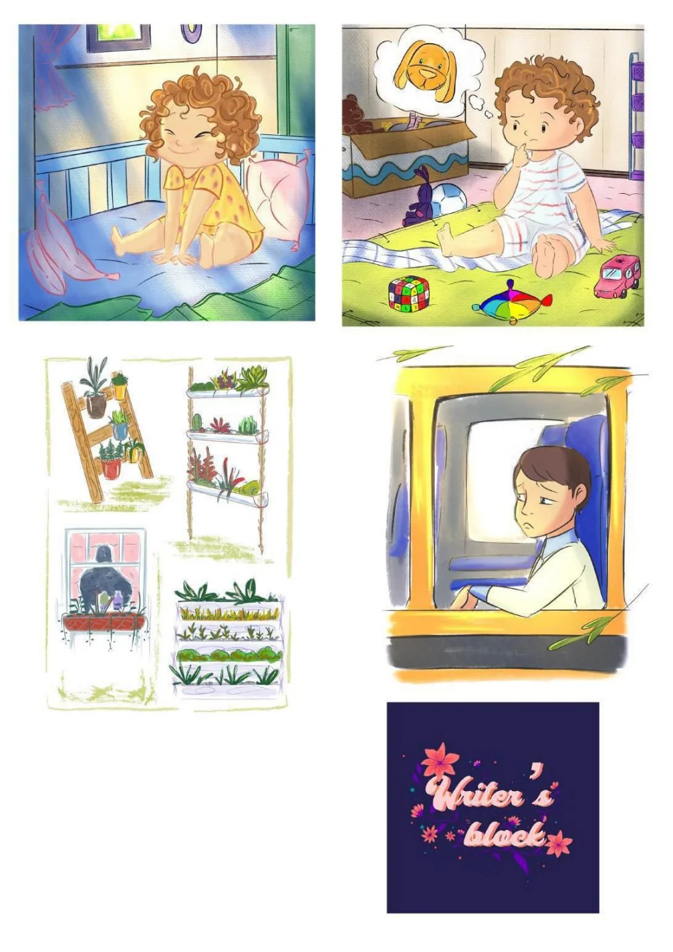 Rosewood book illustration portfolio sample 122