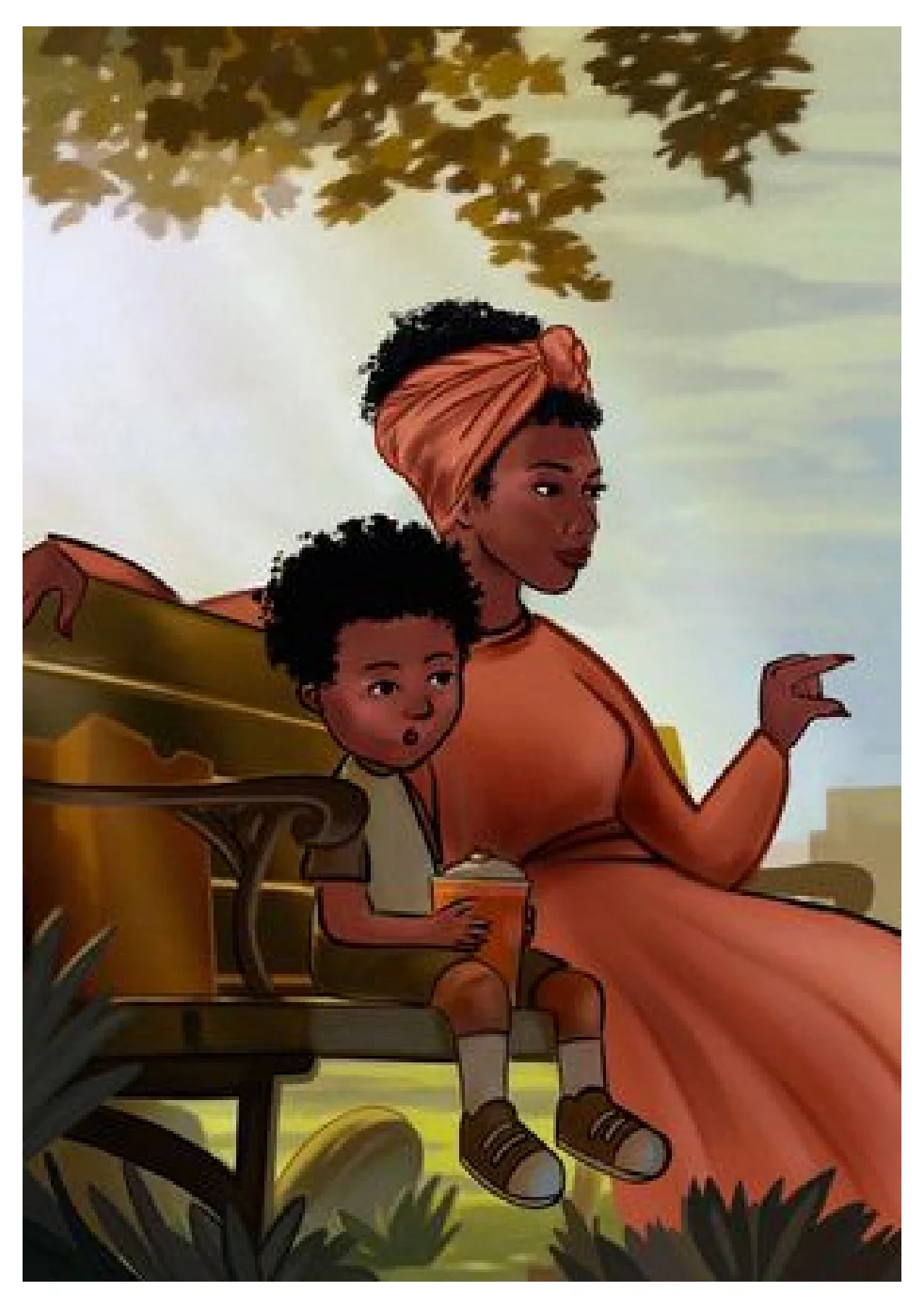 Rosewood book illustration portfolio sample 135